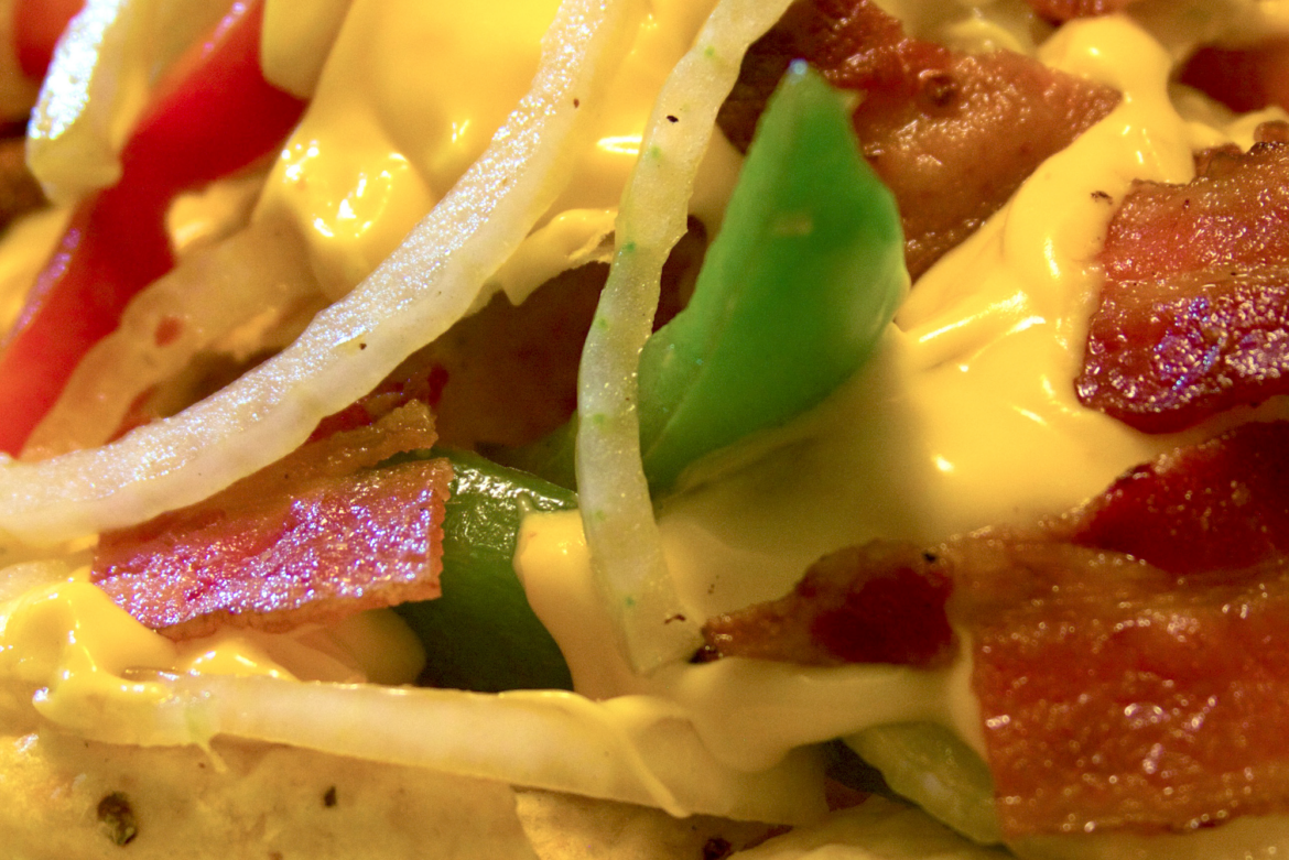 Cheesy Bacon Nachos