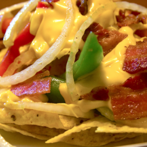 Cheesy Bacon Nachos