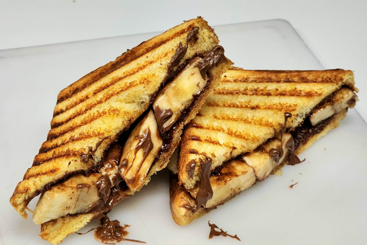 Grilled Banana Nutella