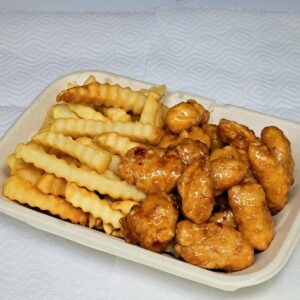 Orange Chicken with Fries
