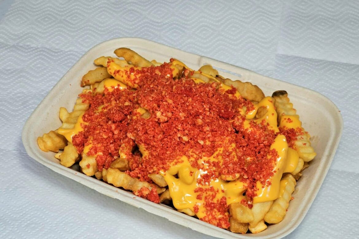 Crunchy Spicy Cheesy Fries