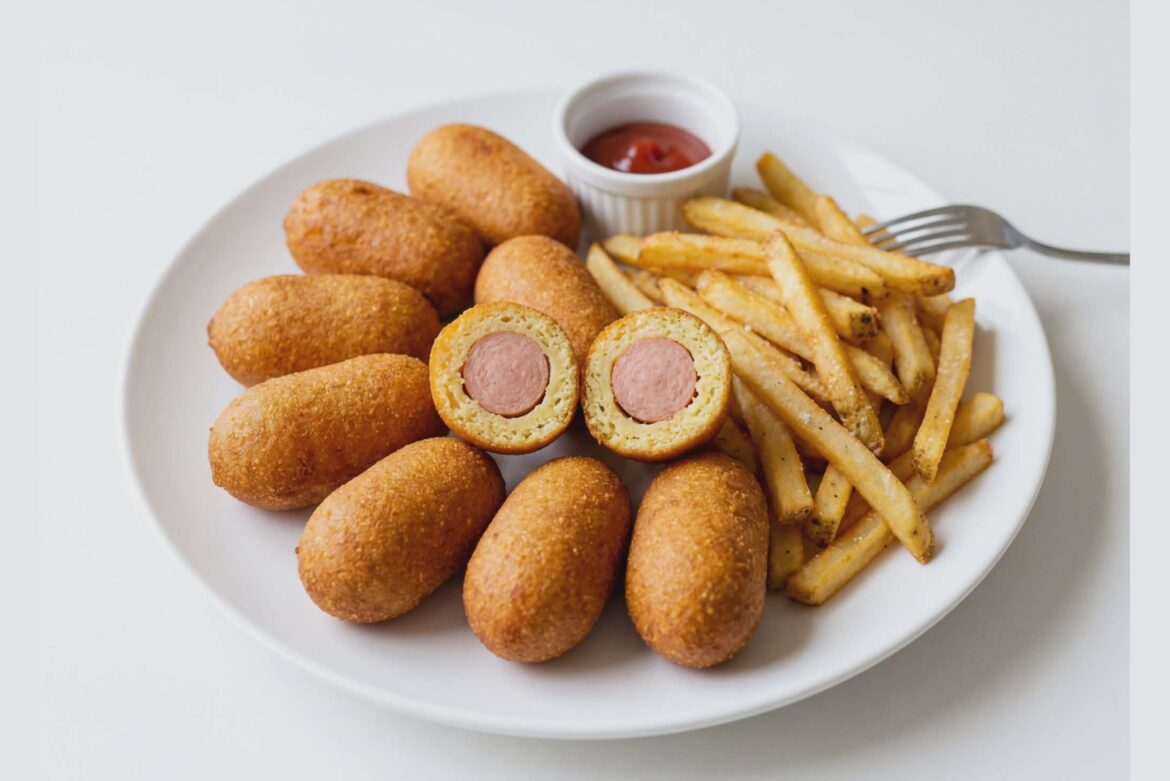 Mini Corn Dog with Fries