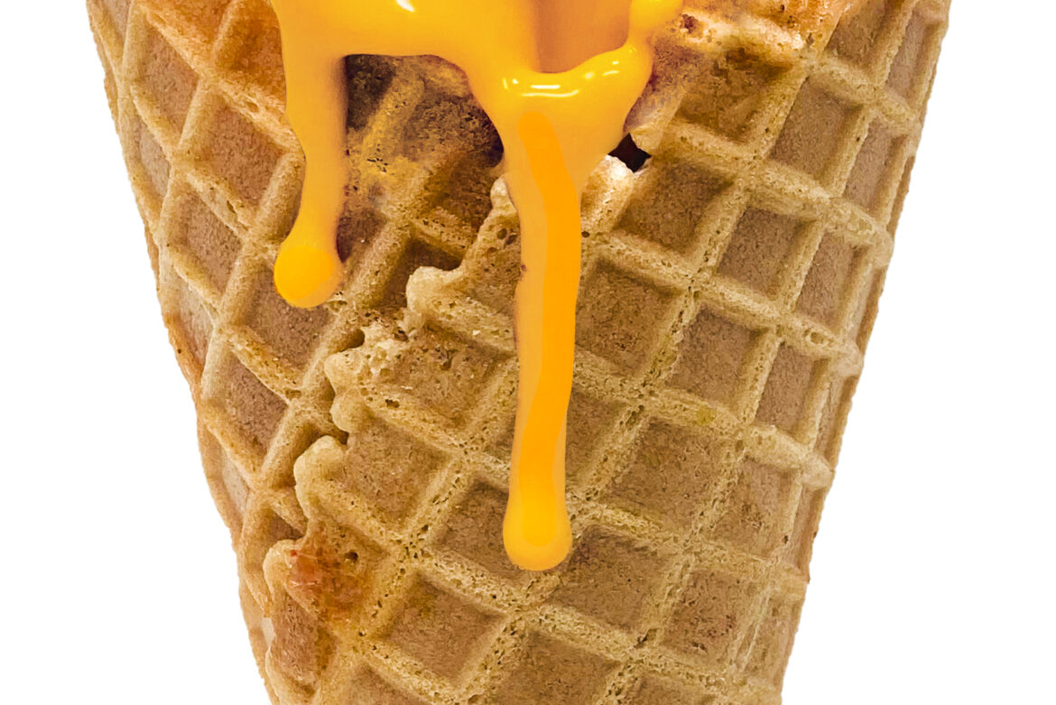 Chicken Waffle Cone