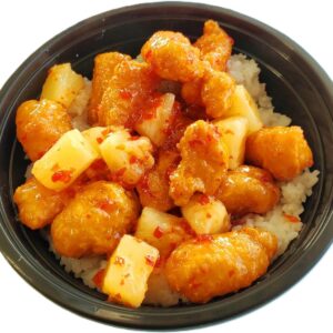 Crispy Sweet Chili Rice Bowl