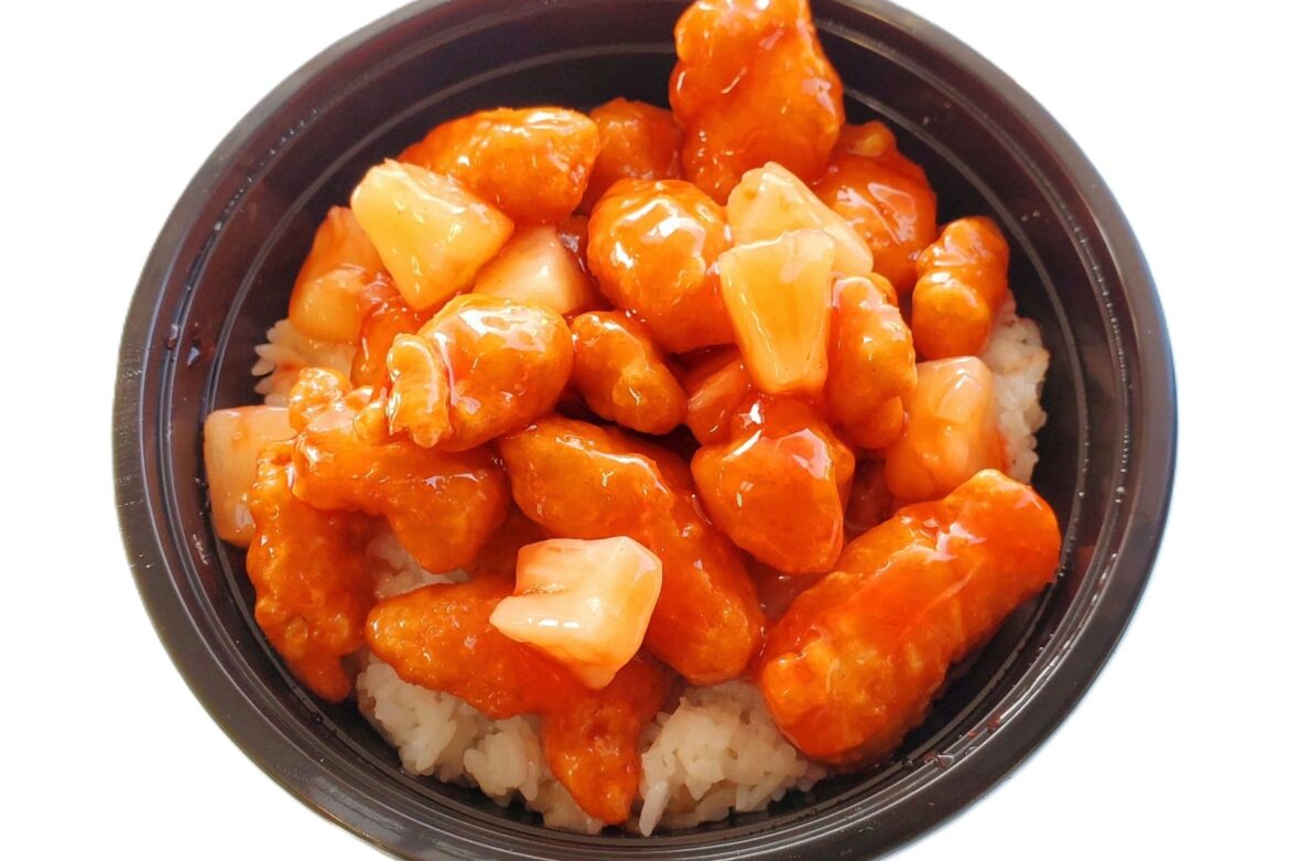 Crispy Sweet & Sour Chicken Rice Bowl