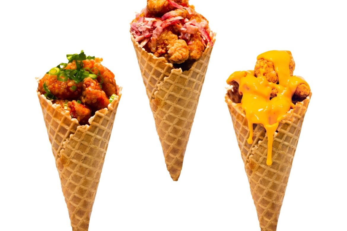 Chicken Waffle Cone