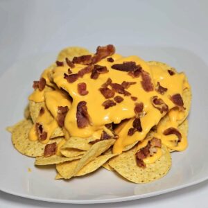 Super Cheesy Bacon Nachos