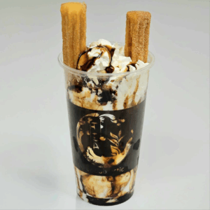 Churros Ice Cream Sundae