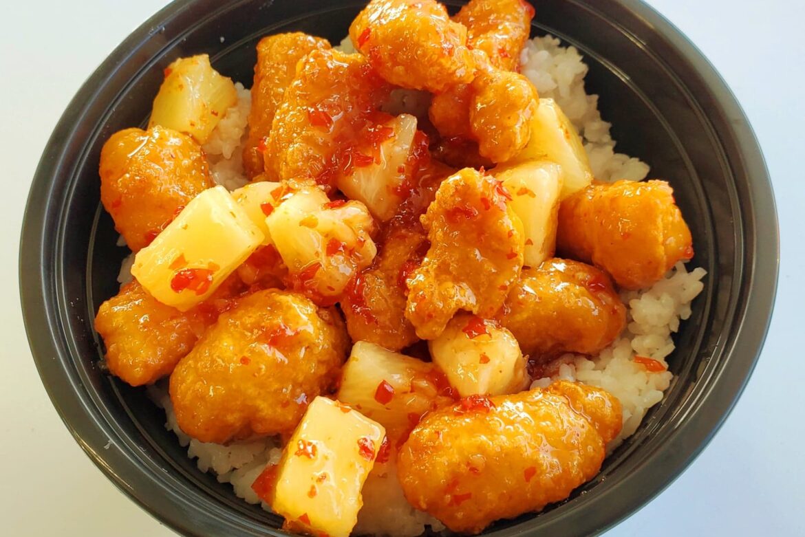 Sweet Chili Chicken Rice Bowl