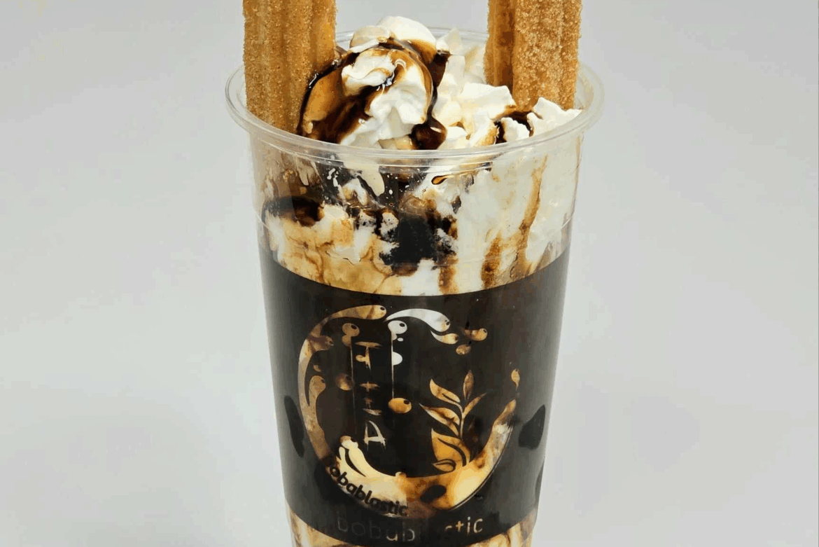 Churros Ice Cream Sundae