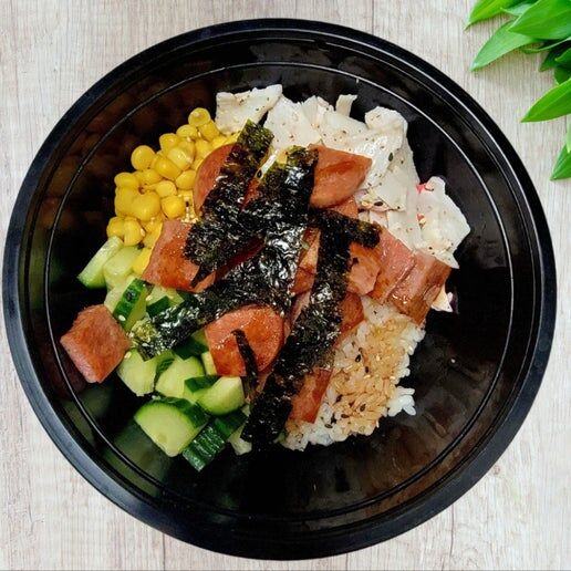 Spam Rice Bowl