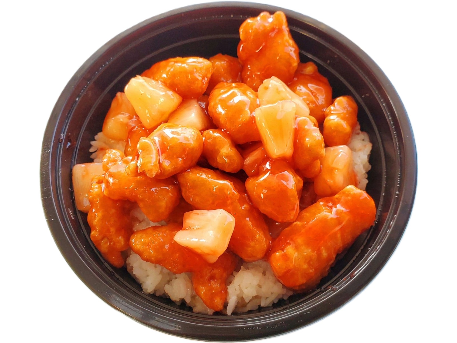 Crispy Sweet & Sour Chicken Rice Bowl