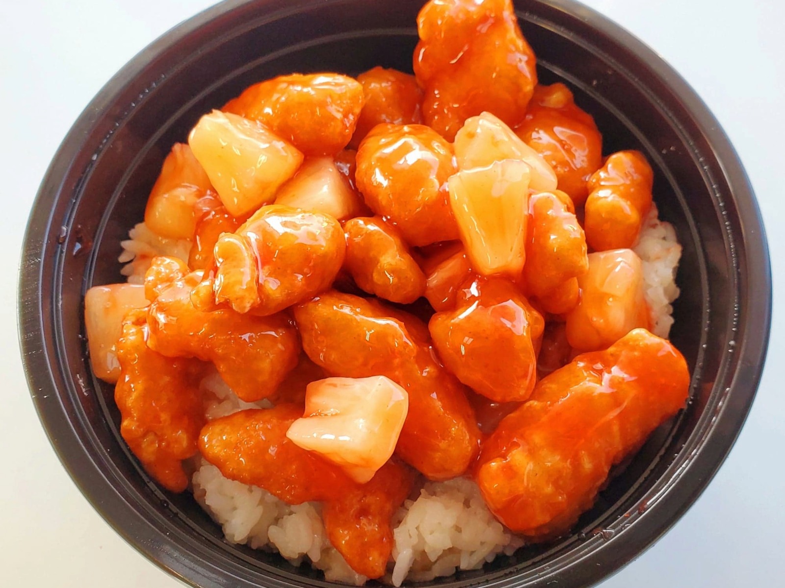 Sweet & Sour Chicken Rice Bowl