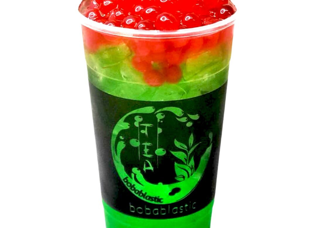 Iced Honeydew Green Tea